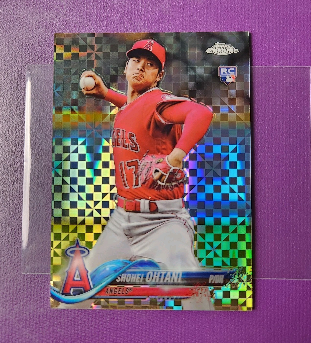 2018 Topps Chrome Update #HMT1 Shohei Ohtani RC X-fractor 64/99 🔥 RARE WS Champ