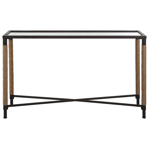 Uttermost Braddock Coastal Console Table - 52 W X 31.75 H X