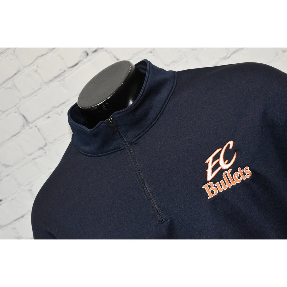 EC Bullets Travel Softball Pullover Shirt East Cobb Men Size 3XL Polyester Blue - Image 4 of 4