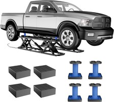 7000lb Portable Car Lift Quick Jack Heavy Duty Garage Auto Hoist Truck Suv 25in