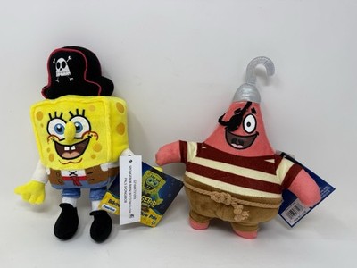 SpongeBob Movie Bikini Bottom Glow Pals Plush Toy Set Of 2 SpongeBob Patrick NWT