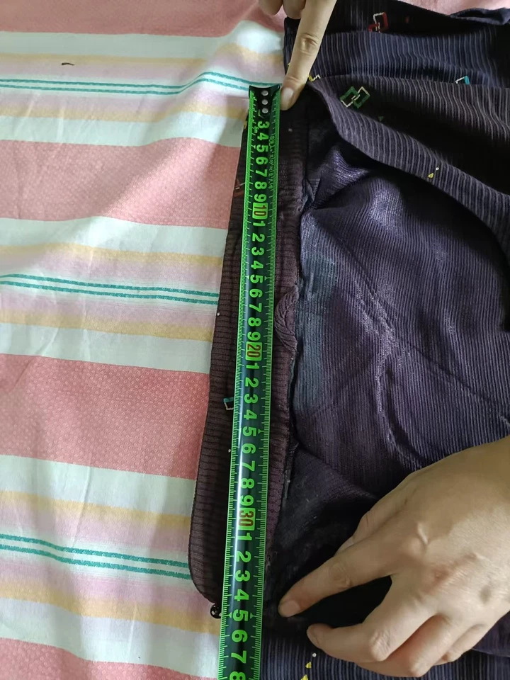 Antigua túnica de seda de la dinastía Qing china, disfraz bordado vintage coleccionable Foto 2 de 4