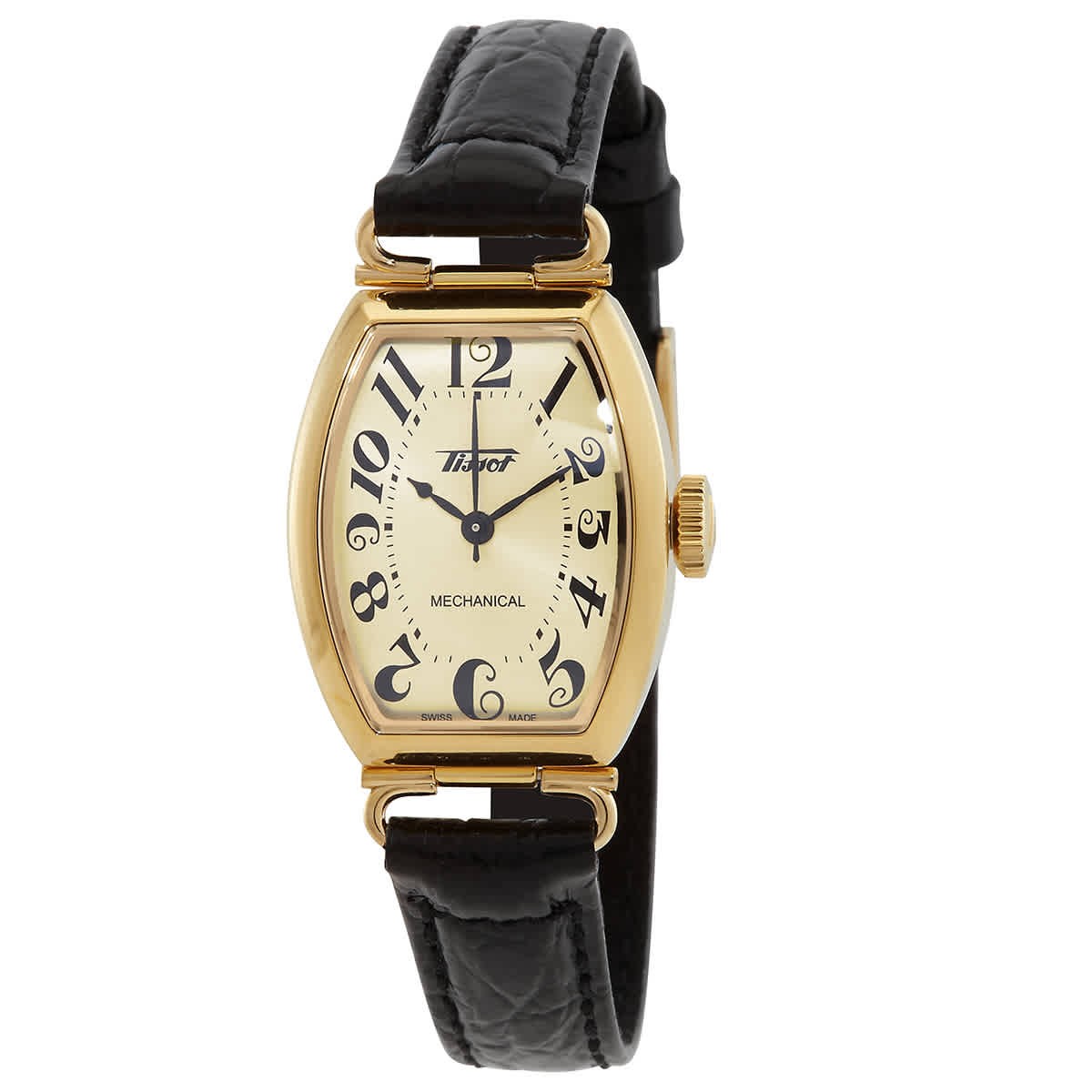 Tissot Heritage Porto Hand Wind Ivory Dial Ladies Watch T128