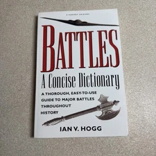 Battles : A Concise Dictionary Paperback