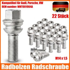 Für Audi Q7 VW Touareg Transporter T5 Multivan Porsche 22x Radbolzen Radschraube