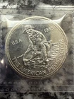 Vintage 1985 Engelhard Prospector 1 oz .999 Fine Silver Round