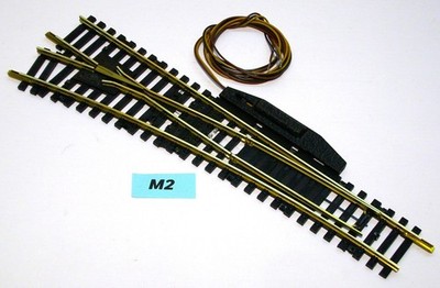elektr. Schnellfahrweiche 6048 Links vom FLEISCHMANN H0 Modellgleis - TOP - (M2)