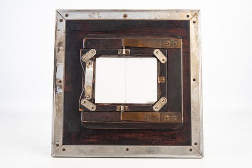 Antique 3x4 Inch Reducing Spring Back For Camera with 9 7/8 Inch Receiver V18 - Picture 2 of 7