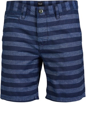 Striped Cotton Chino Shorts SLIM Sizes 