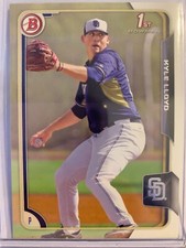 Kyle Lloyd 2015 Bowman Prospects #BP47 1st Bowman San Diego Padres (i204)