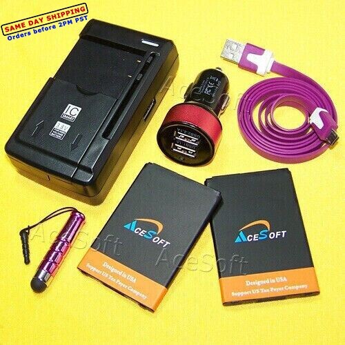 2-in-1 Micro-USB Chargers For LG K20 V,K20V, TP260, K20 Plus, Fortune, Stylo 3, Stylus 3, LS777 - Foto 3