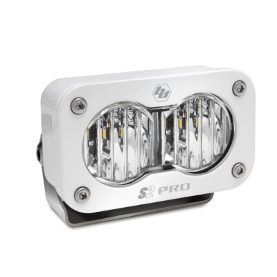 Baja Designs White S2 Pro Clear Wide Cornering 5000K LED Light Pod 2,245 Lumens