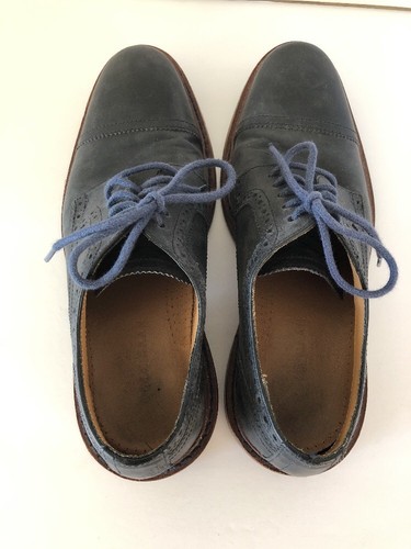 Cole Haan Navy Cap Toe Oxford Casual Dress Shoes Men’s 7.5M C20912 - Picture 5 of 8