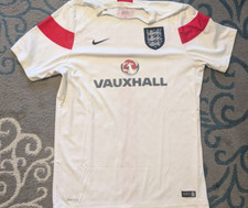 England 2014 World Cup Prematch Nike Shirt Size L