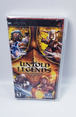 Untold Legends: Brotherhood of the Blade (Sony PSP, 2005) New Sealed - READ