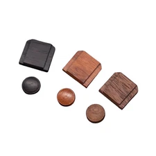 2025 Wood Shutter Release Button + Hot Shoe Cover Cap Set For om5 Olympus