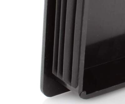 10 X Bouchons à Lamelles Tube Carré 30 X 30 Mm Carrés