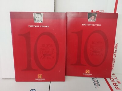 Lot Of 2 History Channel Dvds Freedom Summer & Einsteins Letter #213