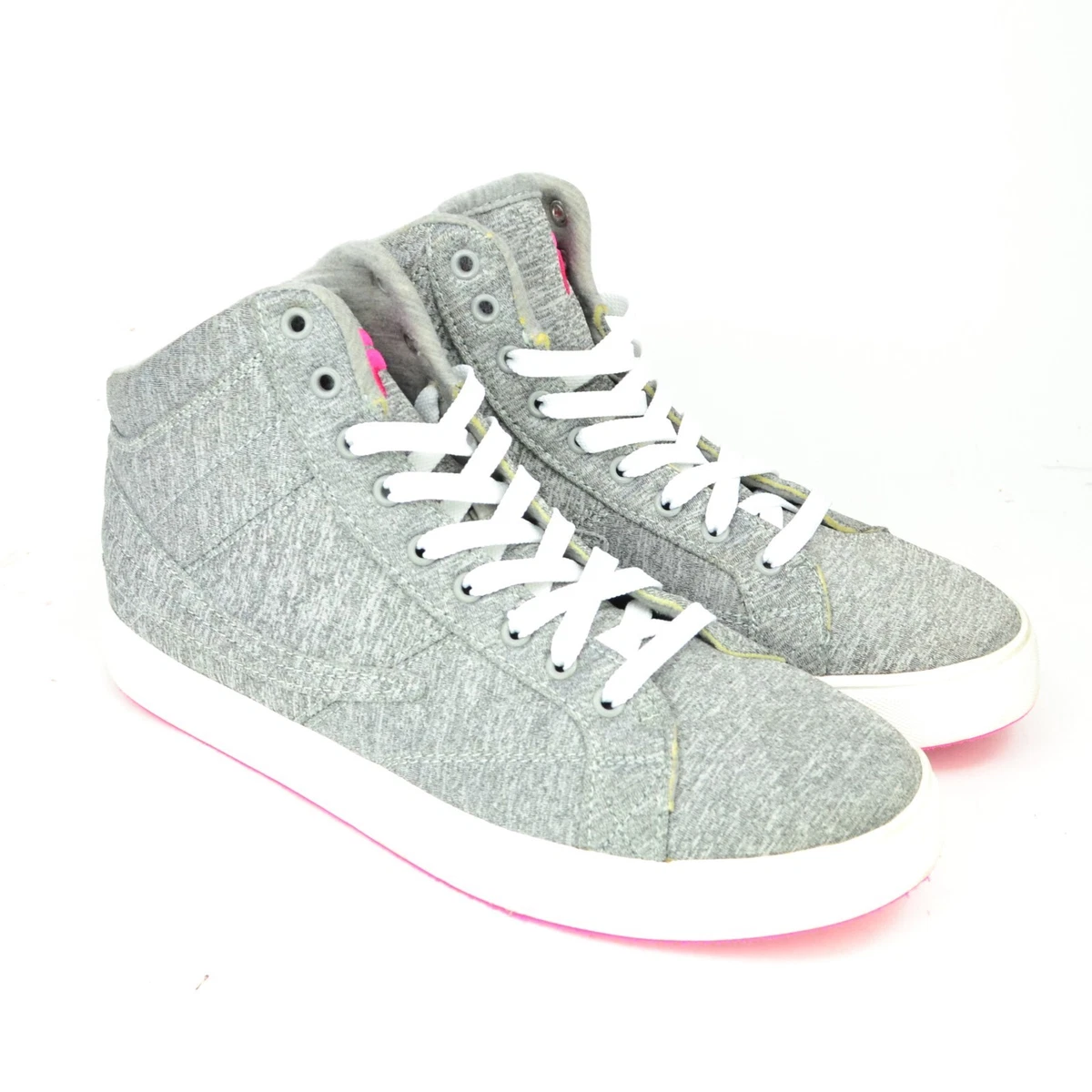 Fila Smokescreen Women s Size 10 Gray High Top Lace Up Shoes 5SC60237 070