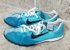 NIKE Bowerman Ladys 5 oz. Blue Track Field Running Shoes Women Size 8