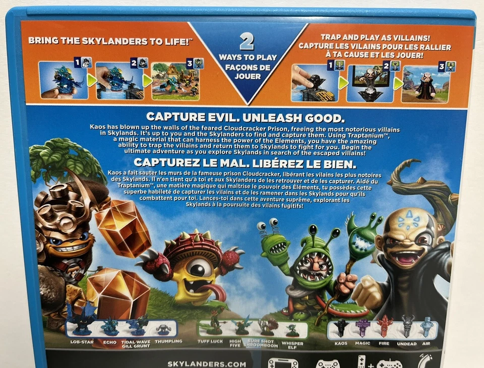 Skylanders Trap Team Wii U Video Game Disc Only Nintendo System Activision New - Image 4 of 4