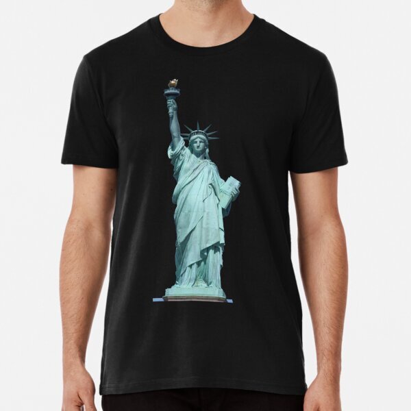 Lady Liberty, Statue of Liberty, design Premium T-Shirt S-5XL