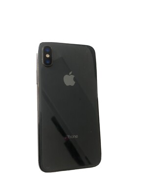 iPhone X 256GB Black (Unlocked) Smartphone - Black (model: A1865