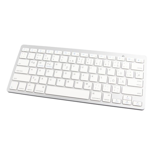 Wireless Keyboard Mini 78 Keys Thin White Computer Keyboards For Andr BST - Picture 18 of 46