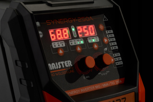 MIG MAG MMA TIG Welder 250A Gas/Gasless Multi-Function Welding Synergy Machine - Picture 4 of 12