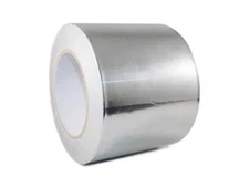 T.R.U. AF Heat Shield Resistant Aluminum Foil Tape HVAC: 4in x 50yds (Pack of 2)