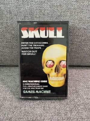 Sinclair ZX Spectrum 48K Spiel ''Skull'' von Games Machine