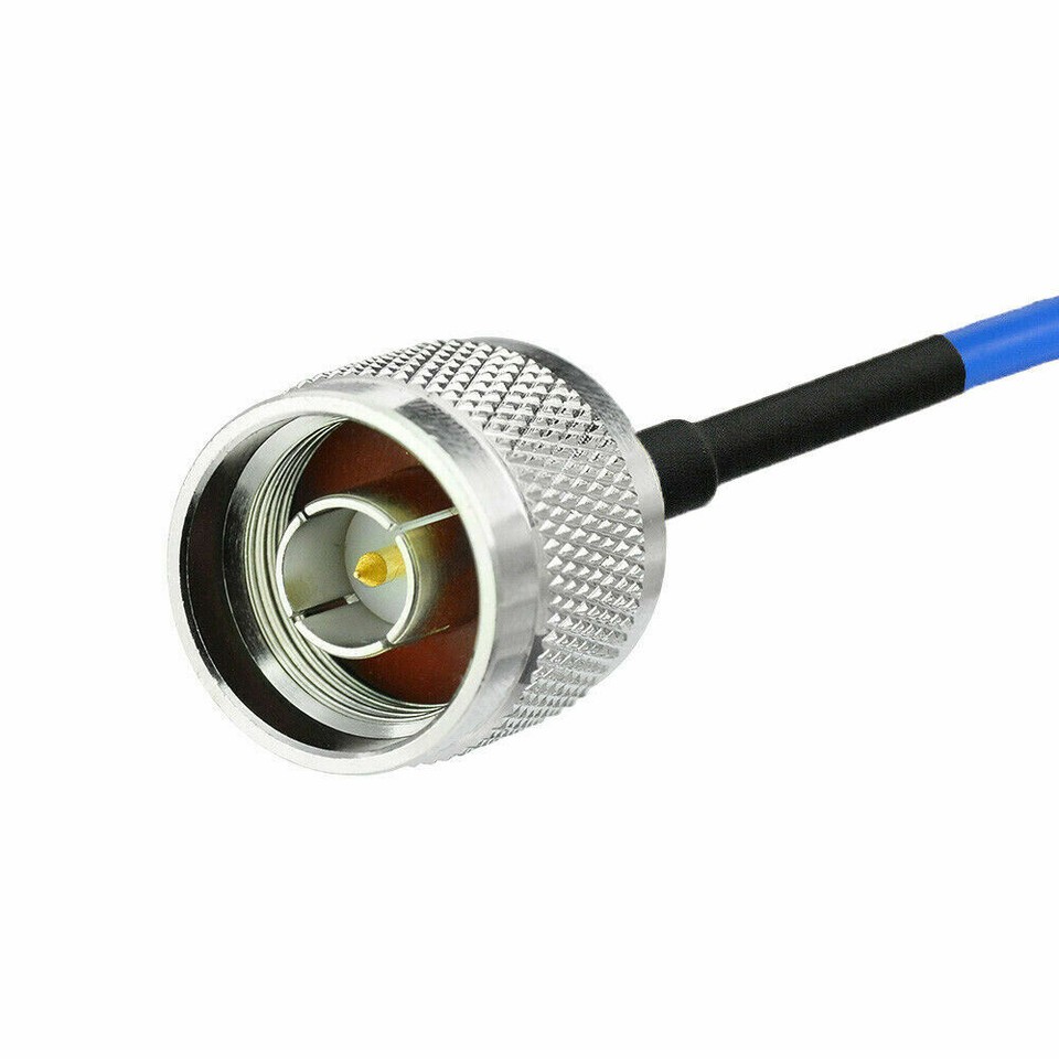 Câble Coaxial Flexible RG402 Avec Connecteurs N Mâle - Longueur Variable (4 à 36 Pouces) - Pour Applications Radiofréquence