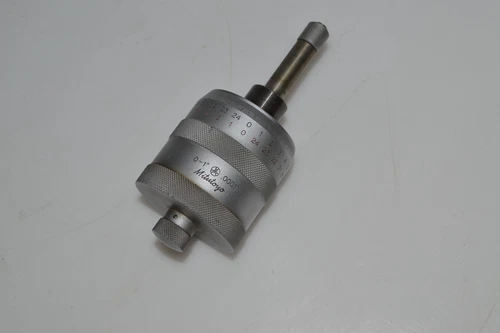 ^^ MITUTOYO MICROMETER HEAD NO. 1189 0-1" .0001" (VDH4)