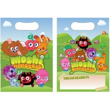 BIRTHDAY PARTY MOSHI MONSTERS LOOTBAGS FAVOUT LOOT BAGS PACK OF 8