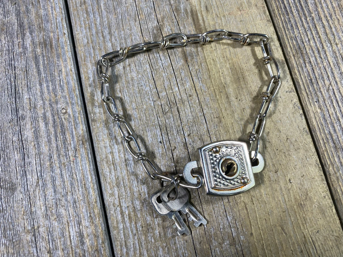 VINTAGE MUSCLE BIKE BICYCLE CHAIN LOCK BANANA SEAT BIKE LOCK MADE IN GERMANY CCM