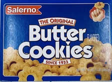 1 Pack of Salerno The Original Butter Cookies 16 Oz Box NEW FREE SHIPPING