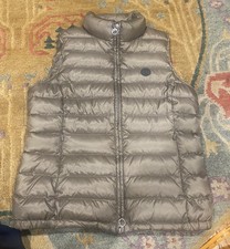 Closed Italian Designer Down Vest Xl Beige Excellent