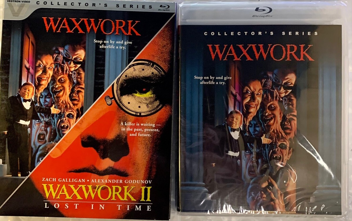Waxwork 1 & 2 II Double Feature Blu-ray 2-Disc Set w/ Slipcover