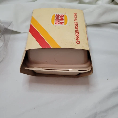 复古超级罕见! NOSTALGIC BURGER KING CHEESEBURGER 手机原装盒有效! - 第 8 张/共 14 张