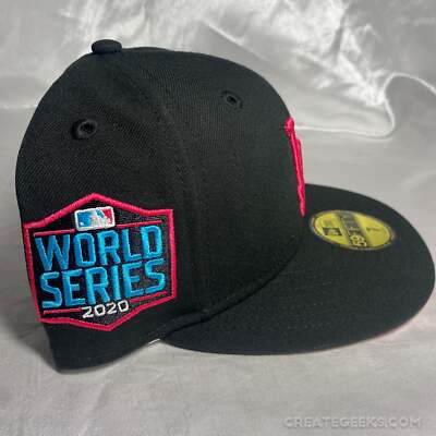 New Era Los Angeles Dodgers Fitted 2020 World Series Cap - Sz 7 2020 MLB World Series Champions Los Angeles Dodgers Fitted  main image 4