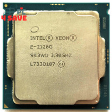Intel Xeon E-2126G 3.30GHz 6-Core 12MB LGA1151 Server CPU Processor SR3WU 80W