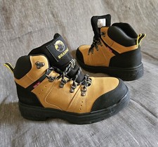 BRAHMA BOOTS Kyle III Size 9 Mens Brown Leather Slip  display picture 2