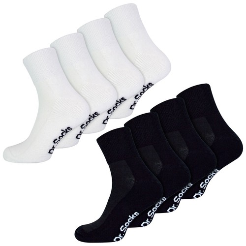 Mens Bamboo Diabetic Trainer Socks | Dr Socks | Extra Wide Short Socks - Picture 1 of 5