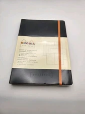 Rhodia Goalbook Journal - Black - Dot Grid - 5.75 x 8.25 inches R117742