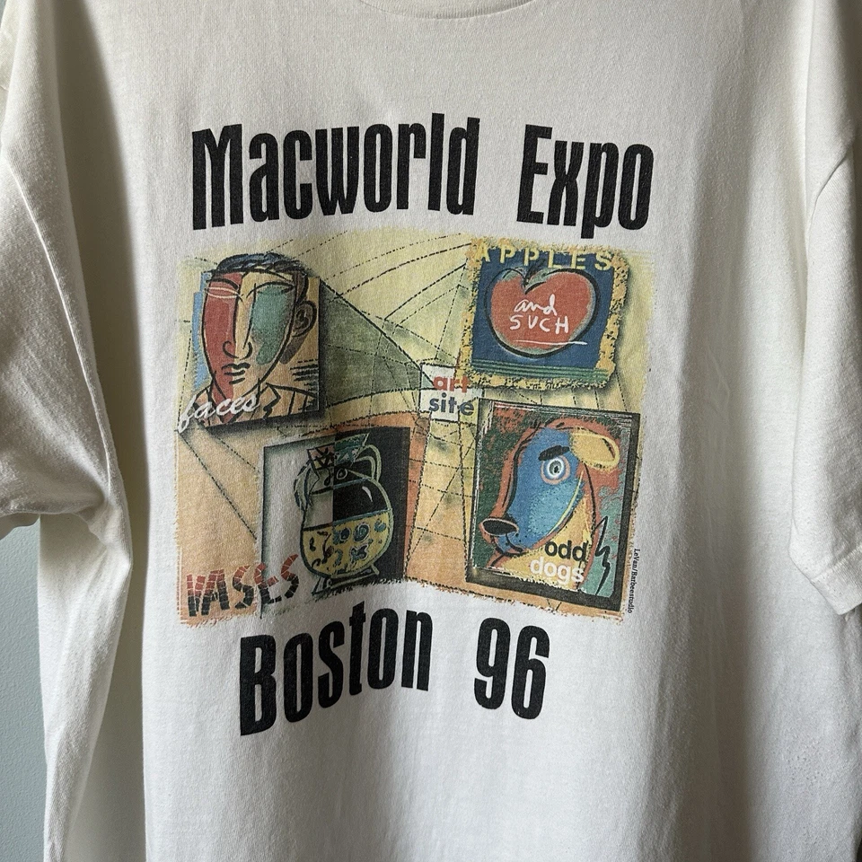 Camiseta Artística Macworld Expo De Colección “Boston 96” Foto 2 de 4