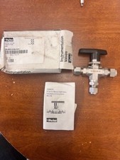 Parker Ball Valve, Stainless, 6A-B6XJ2-BN-SSP