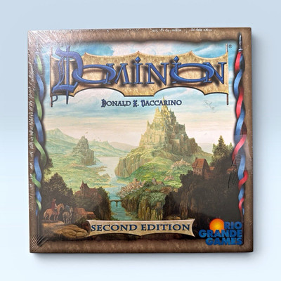 Rio Grande Games Dominion Second Edition Strategy Card Game, 2+ Players, 2016
