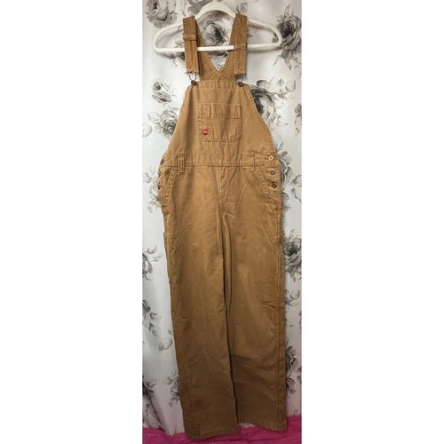 Dickies Canvas Bib Overalls size M - product listing photo