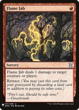 Flame Jab - Mystery Booster #131/249 MTG Magic The Gathering