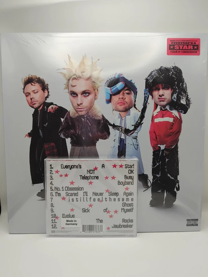 5 Seconds of Summer 5sos Everyone’s A Star Vinyl LP + SIGNED INSERT+ CD - Image 3 of 4